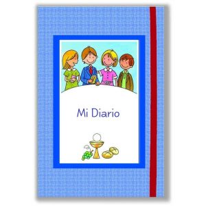 MI DIARIO COMUNION AZUL