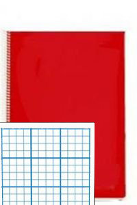 BLOC ESPIRAL F? 80H RAYADO 46 TAPA DURA COLORES SURTIDOS