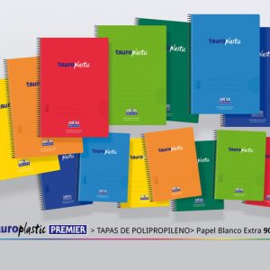 BLOC PP FOLIO 80H 90GR PAUTA 2,5MM VERDE CLARO