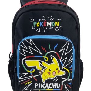 MOCHILA ESCOLAR POKEMON COLORFUL