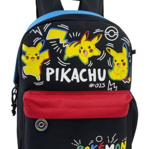 MOCHILA JUVENIL ADAPTABLE A TROLLEY POKEMON COLORFUL
