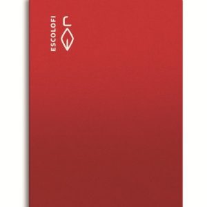 LIBRETA A4 50H 70GR PAUTA 3MM ROJO