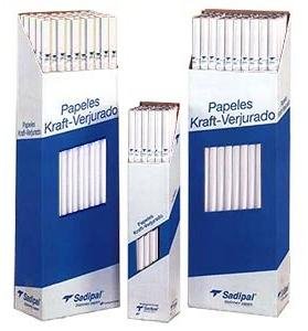 PAPEL KRAFT ROLLO 25 METROS BLANCO