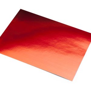 CARTULINA 50X65 METALIZADA ROJO 20256