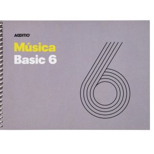 CUADERNO ESPIRAL MUSICA 6 PENTAGRAMAS
