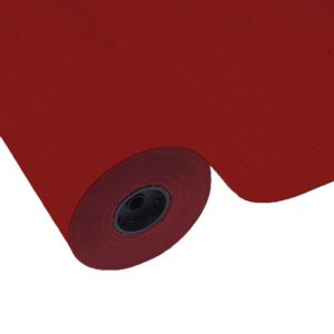PAPEL REGALO BOBINA 31CM 2KG 100% ROJO KRAFT RECICLADO