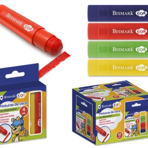 CERA SOLIDA 4 COLORES BISMARK BLISTER