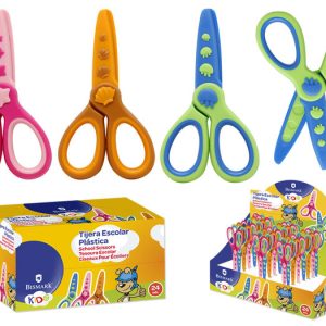 TIJERA ESCOLAR PLASTICA BISMARK SEA 4,25