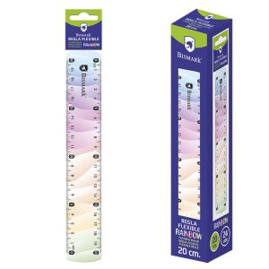 REGLA FLEXIBLE RAINBOW 20CM