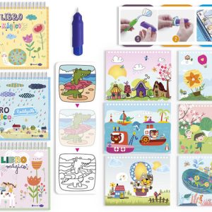 LIBRO MAGICO PARA COLOREAR CON AGUA
