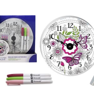 RELOJ CREATIVO PARA PINTAR