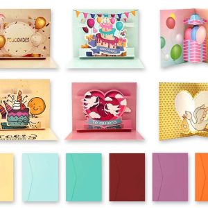 TARJETA POP-UP SURTIDAS