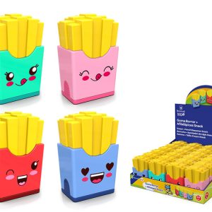 EXPOSITOR 24 GOMA DE BORRAR + AFILALAPIZ SNACK