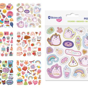 EXPOSITOR 24 SOBRE PEGATINAS PUFFY-GOLD JUMBO CUMPLEA?OS