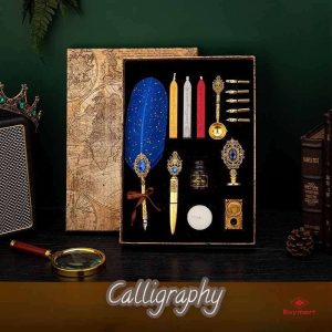 SET PLUMA ARTIST CALLIGRAPHY LUXURY COMPLET SURTIDOS