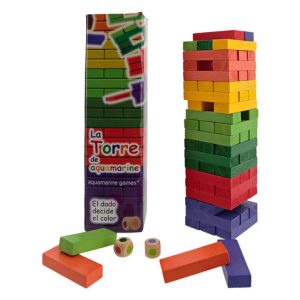JUEGO LA TORRE TAMA?O COLORES XL