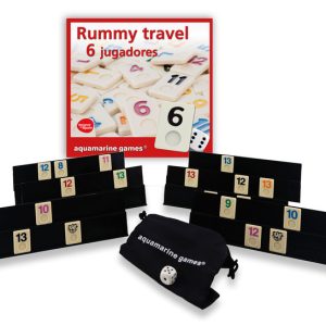 JUEGO TRAVEL RUMMY 6 JUGADORES