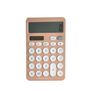 CALCULADORA DE MESA 12 DIGITOS NARANJA