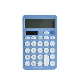 CALCULADORA DE MESA 12 DIGITOS AZUL