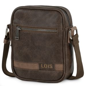 BANDOLERA HOMBRE LOIS JEANS GRANT MARRON