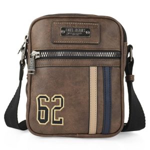 BANDOLERA LOIS JEANS HARBOUR MARRON