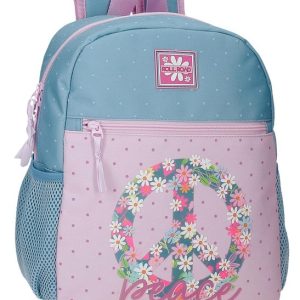 MOCHILA INFANTIL ADAPTABLE 33 CM ROLL ROAD PEACE