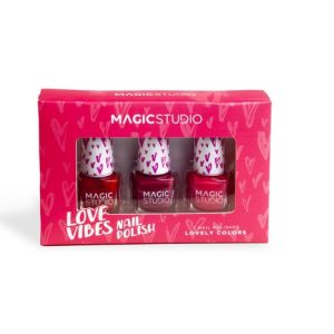 SET 3 ESMALTES DE U?AS LOVE MAGIC STUDIO