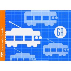 LIBRETA 4? CUADROVIA 6MM 16H APAISADO