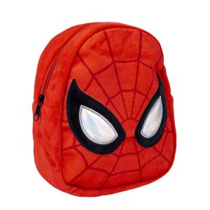MOCHILA GUARDERIA TERCIOPELO SPIDERMAN