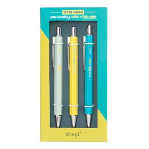 SET DE 3 BOLIS PARA ESCRIBIR Y SO?AR A TODO COLOR