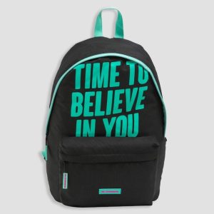 MOCHILA BASICA MINT - TIME TO BELIEVE IN YOU
