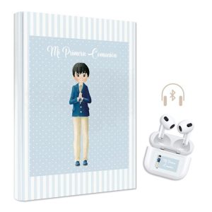 LIBRO COMUNION NI?O 29X24 CM+ AURICULARES 44 PAGINAS COLOR