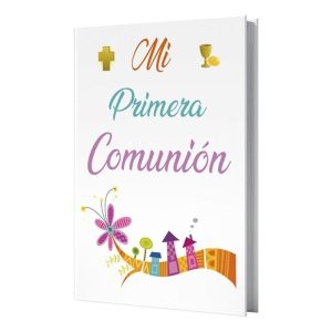 LIBRO COMUNION NI?A MODERNO CON 44 PAGINAS A COLOR