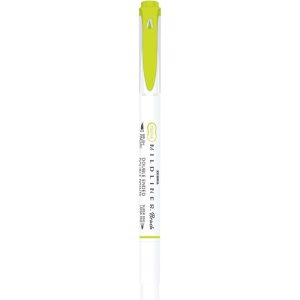 ROTULADOR ZEBRA MILDLINER DOBLE PUNTA PINCEL VERDE LIMON