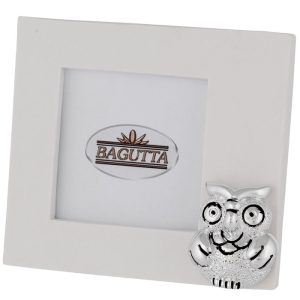 MARCO FOTO MINI 5X5 BUHO BLANCO