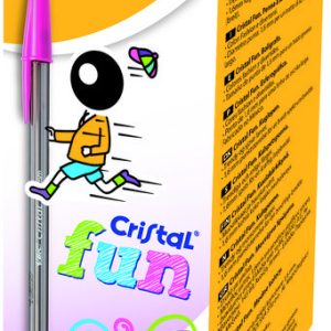 BOLIGRAFO BIC CRISTAL FUN LARGE COLORES FASHION