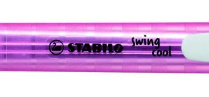 MARCADOR FLUORESCENTE STABILO SWING COOL ROSA