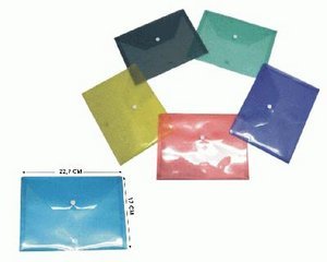 SOBRE PORTADOCUMENTOS PP 4? BROCHE SURTIDOS