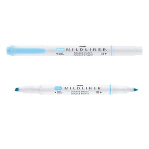 ROTULADOR ZEBRA MILDLINER FLUORESCENTE AZUL
