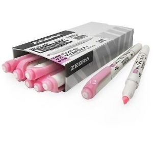 ROTULADOR ZEBRA MILDLINER FLUORESCENTE ROSA