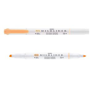 ROTULADOR ZEBRA MILDLINER FLUORESCENTE NARANJA