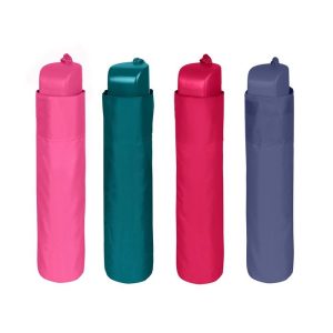 PARAGUAS MUJER PLEGABLE 54/8 MANUAL LISO SURTIDO