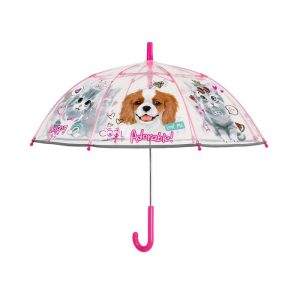 PARAGUAS INFANTIL 45/8 MANUAL CUPULA MASCOTAS