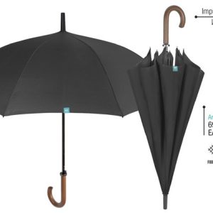 PARAGUAS LARGO HOMBRE GOLF 69/8 AUT NEGRO