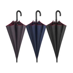 PARAGUAS HOMBRE GOLF 65/8 AUTOMATICO LISO C/RIBETE SURTIDO