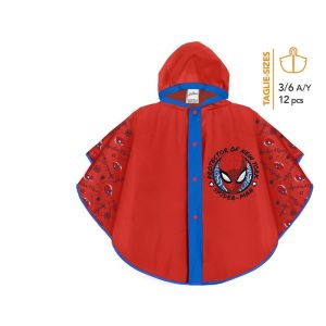 CHUBASQUERO SPIDERMAN TALLA 3-6 A?OS