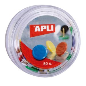 CHINCHETAS APLI C/50 COLORES SURTIDOS