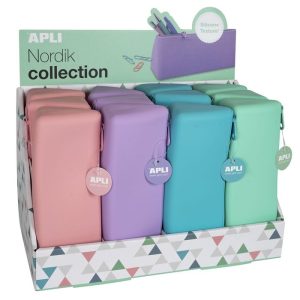 ESTUCHE SILICONA NORDIK TRIANGULAR 12 UNIDADES