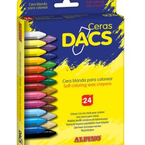 CERA DACS 24 COLORES SURTIDOS