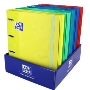 EXPOSITOR 10 CARPEBLOCS OXFORD A4 4A RECAMBIO 100H 5MM VIVO